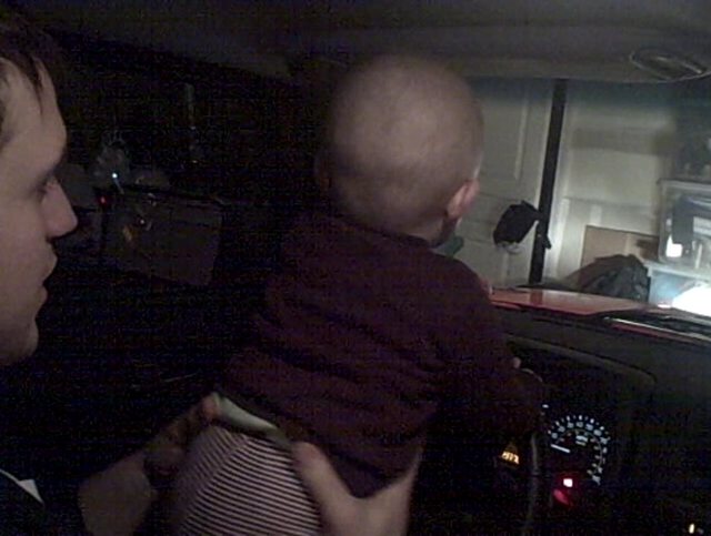 Baby Driving lessons.