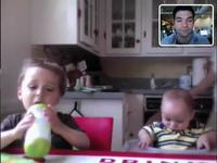 Dinner with the boys.