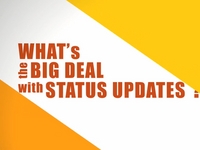Status updates explained