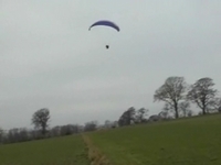 first paramotor flight.