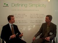 Philippe Jeanrenaud of Nuance talks to Marek Pawlowski of MEX