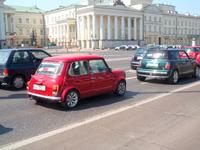 Bunch of Mini Coopers