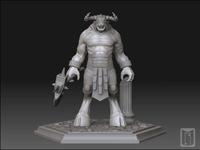 ZBrush - Minotaur WIP Turntable