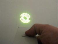 Pocket sized 7 colour laser projector on "HacknMod.com"