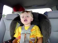 Jordan Riding in the Car