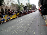 Lance Prologue Finish