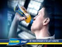 Lucozade Sport 'Last 15 minutes'