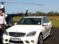 AMG C63 Mercedes vs Helicopter - FocusTV