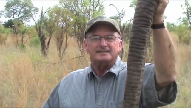 Elephant killed by American Doctor Elephant killed by American Doctor