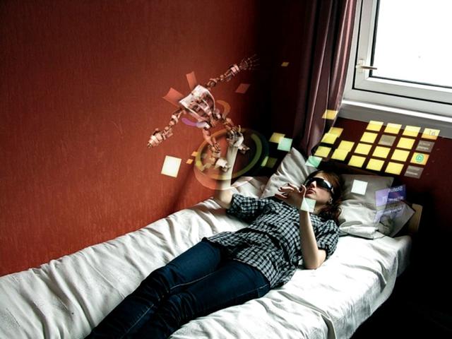 Futuristic Virtual Interface
