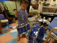 000's first drum kit.