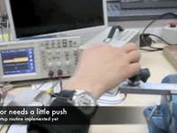Open-BLDC Sensorless Commutation Detection Test