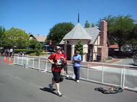 Wendi Crosses The Finishing Line