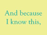 A knower.