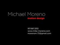 Motion Design Demo Reel 2009