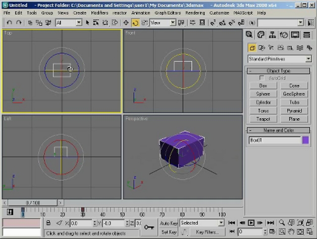 3ds max Animation basics