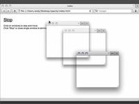 Safari Transparent Windows