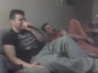 Gino and Chris singing "Mr. Brightside" by the Killers
