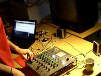Sequencer with Simple Visuals to Old TV