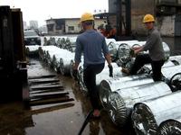 Loading a Gum Rosin Container at Huangpu
