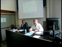 Debate y ponencia (política lingüística): Antonio Robles y Sixte Moral.