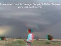 3D Tornado Test Footage