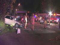Car Wreck on N Columbia  BLV.