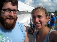 reporting live from the dc101 chili cookoff