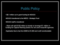 Public Policy Update - Traverse City and St. Joseph