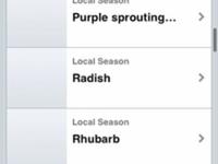 Seasons App for the iPhone v1.3