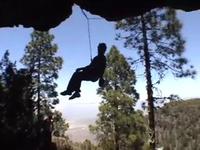 Emiliano Zapata 8b, climbing in Tamadaba
