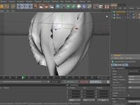 Cinema 4D Clothilde tutorial - Freefall cloth