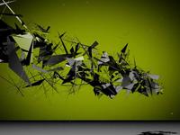 Exploding Green mirrors