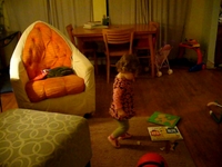 Dancing to the Clean-up song