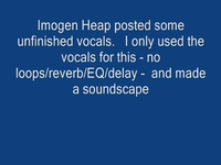 Imogen Heap - The Song That Never Was