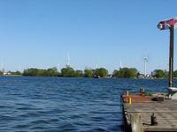 Windmills over the ferry channel