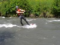 playing riverdance (river-surfing)