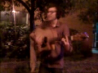 Matt Costa playing in the parking lot...oh my.