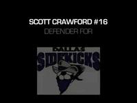 DALLAS SIDEKICKS PRESENTS DEFENDER SCOTT CRAWFORD