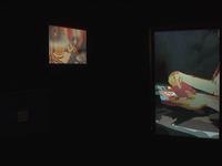 Studio installation of "Instances of Commediation"