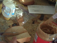 making lunch