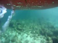 Stand Up Paddle Underwater View