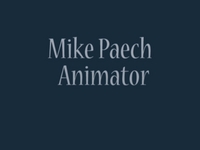 Mike Paech DemoReel FEB 2009