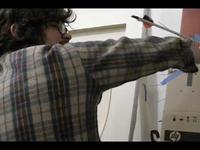 Bow & Arrows in the Hallway