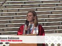 Julianne Robinson's Valedictorian Speech