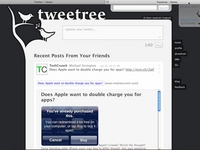 Tweetree: web twitter client