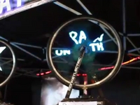 Projeção na Roda da Bike