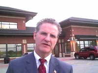 Joe at the Wheatland Township GOP Meeting