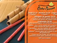 Digital Menus for Cold Spoons Gelato in Milwaukee