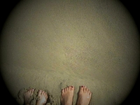 beach feet